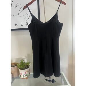 🖤 Lulus Black Spaghetti Strap Mini Dress – Size Small